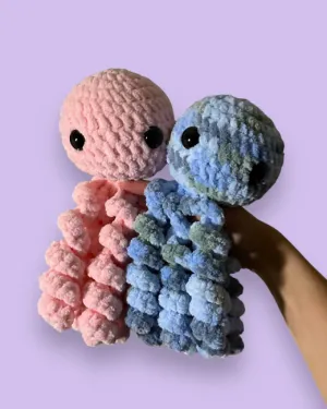 Medium Octopus Plushie - No Sew