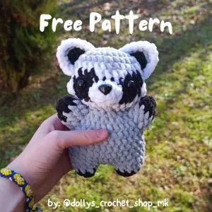 Free Raccoon Pattern