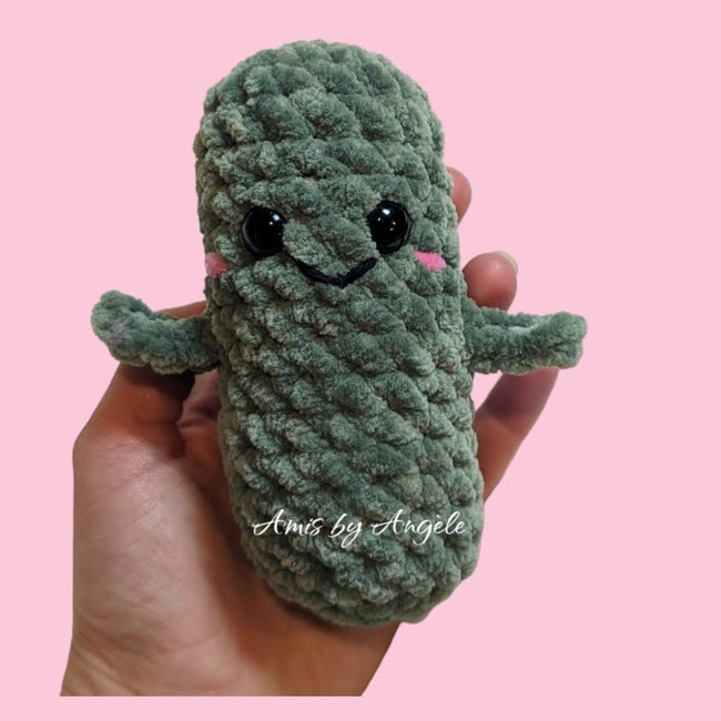 Emotional Support pickle No Sew: Crochet pattern | Ribblr