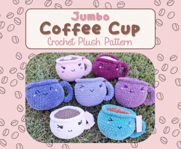 Jumbo Coffee Cup Plushie