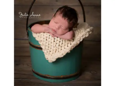 Reversible Posing Blanket Throw Newborn Photography