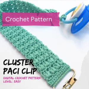 Clustered Pacifier Clip-On Strap