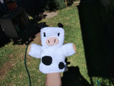 Cow Hand Puppet