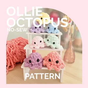 Mini Octopus | CROCHET PATTERN | No Sew | Ollie the Octopus