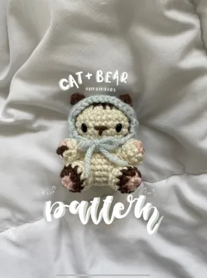 2 in 1 Cat/Bear Pattern