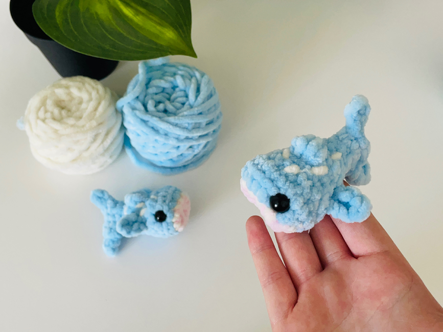 FREE Mini Whale Shark wyt tut No: Crochet pattern