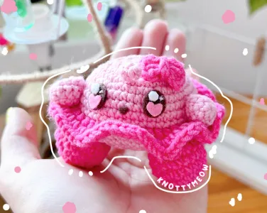 Super Girly Kirby Amigurumi