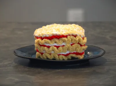 Lasagna Food Amigurumi