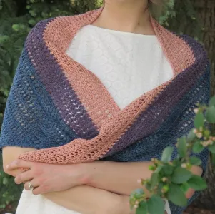 Sunset on the Water Shawl