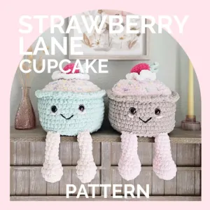 Cupcake | CROCHET PATTERN | Straw Berry Lane
