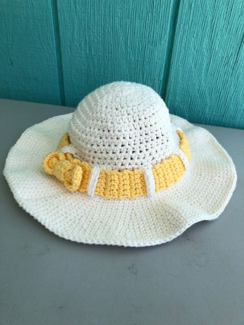 Bean Stitch Crochet Cotton Sun Hat For Adults: How to Make It