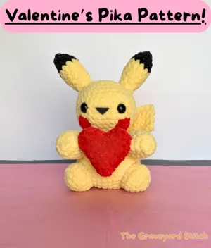 Valentines Pika Pattern