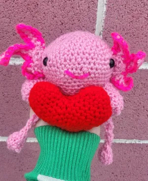 Leggy Heart Axolotl