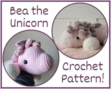 Beatrice the Unicorn Crochet Pattern