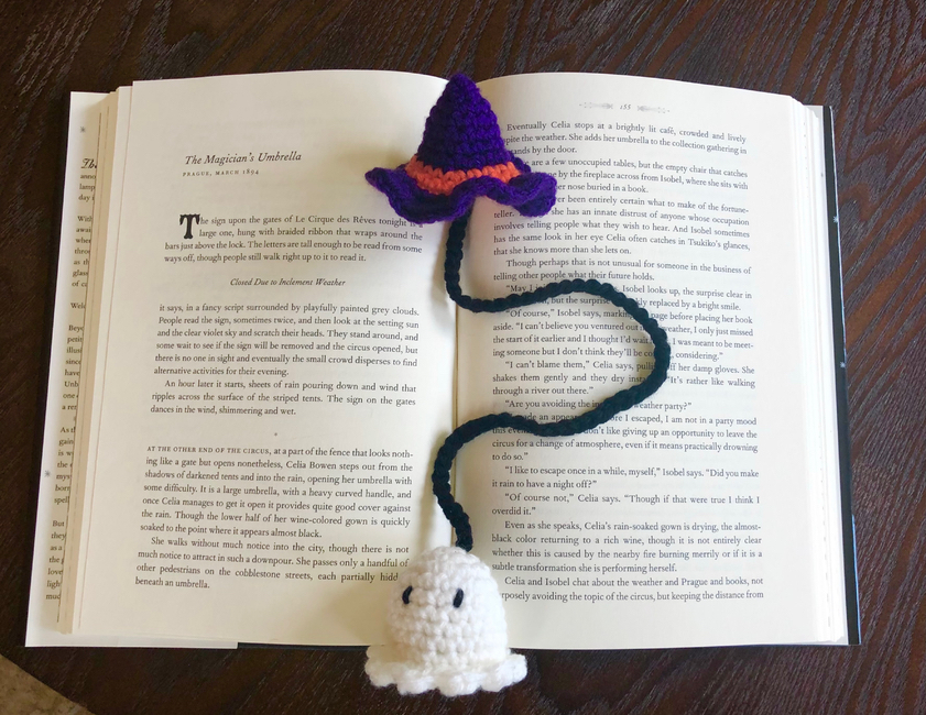 Spooky Mushroom Bookmark