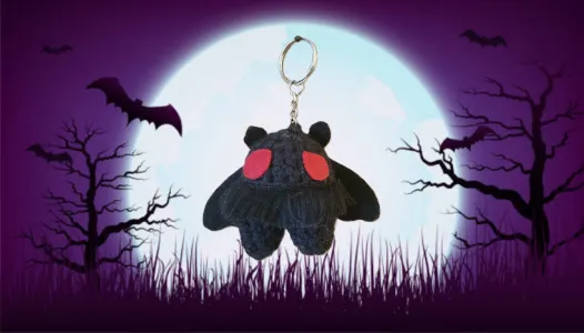 Mothman Keychain