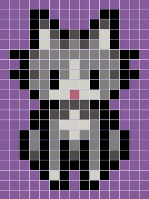 Stardew Valley Cat Tapestry (Grid)