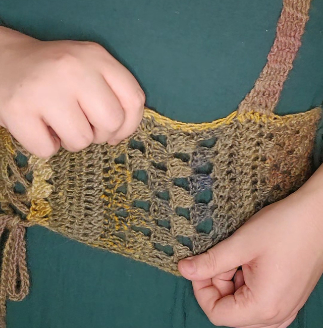 FREE Velvet Corset Top: Crochet pattern