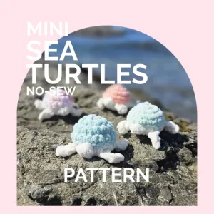 Baby Turtle | CROCHET PATTERN | No Sew | Baby Sea Turtle