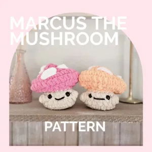 Mushroom | CROCHET PATTERN | Marcus the Mushroom