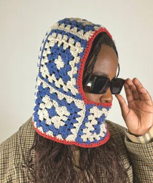 Balaclava Crochet Granny Square (patrón en ESPAÑOL)