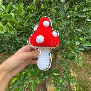 NO-SEW Crochet Mushroom, Cute Cartoon Mushie Plush