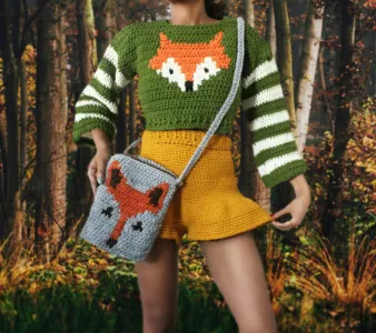 The Foxy Crochet Bag