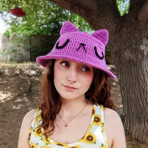 Cat Ears Bucket Hat