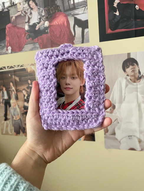 Kpop Photocard Holder: Crochet pattern