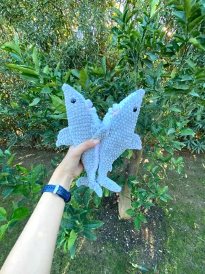Great White Shark with Mouth Crochet Pattern