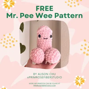 FREE Mr. Pee Wee Pattern