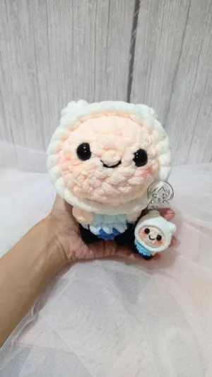 Mini Chunky Finn - Adventure Time Inspired Cute Doll / Plushie