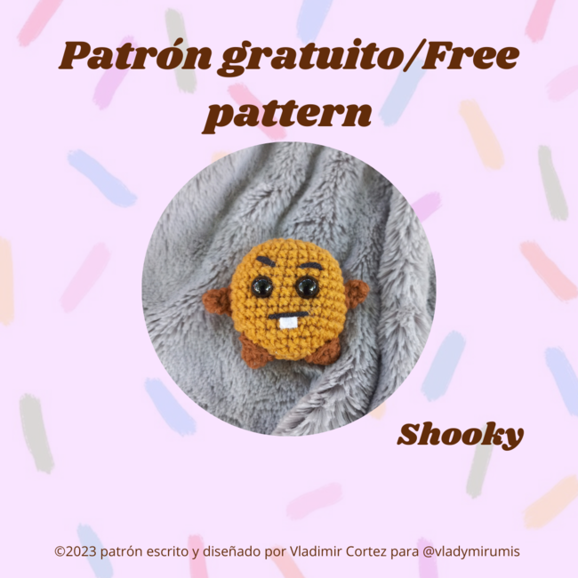 Crochet BT21 Collection Shooky Free Pattern – Made by Bunny