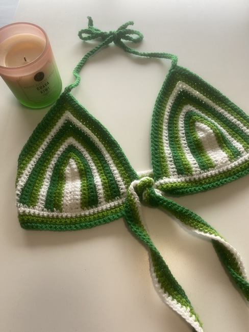 32 Incroyable Image de Crochet Bra Pattern #crochetpattern