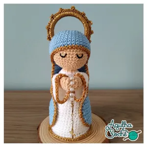 Holy Virgin Mother Mary Crochet / Amigurumi Pattern