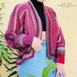 Hexagon cardigan