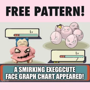 Smirking Exeggcute Face Graph Chart