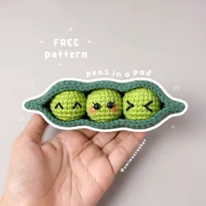 Peas in a Pod Crochet Pattern