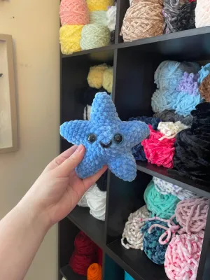 Crochet No Sew Mini Starfish Pattern