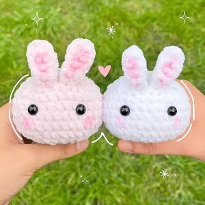 No-Sew Marshmallow Bunnies