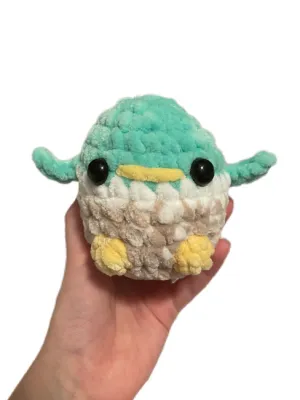 Crochet no-sew blob duck