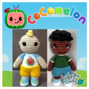 Cocomelon JJ and Cody Crochet / Amigurumi Pattern Bundle