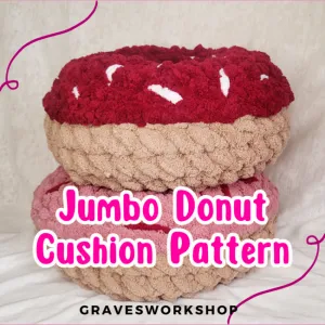 Jumbo Donut Cushion