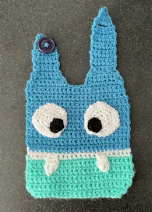 Monster Bib Crochet Pattern
