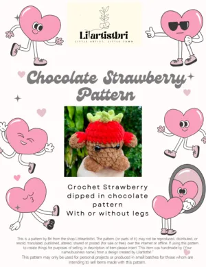 Chocolate Covered Strawberry Pattern