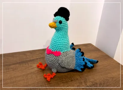 Pigeonton Crochet Pattern from Paddington Bear