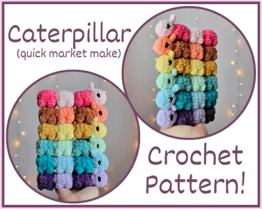 Crochet Caterpillar Pattern! (Quick and Easy)