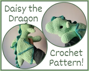 Daisy the Dragon Crochet Pattern!