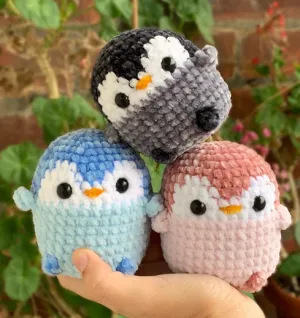 No-sew Penguin Pattern