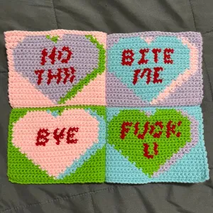 Anti-Conversation Hearts Pattern